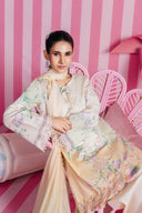 3 Pc Unstitched Embroidered Lawn Suit