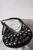 Studded Hobo Bag