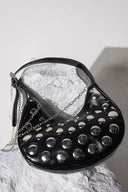 Studded Hobo Bag