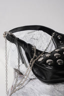 Studded Hobo Bag