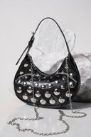 Studded Hobo Bag