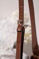 Fold-Pleat Shoulder Bag