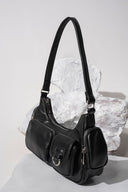 Multi-Pocket Hobo Bag