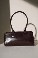 Belted Barrel Handbag