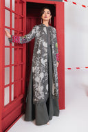 3 Pc Unstitched Printed Marina Twill Suit