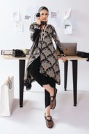 3 Pc Unstitched Printed Linen Suit