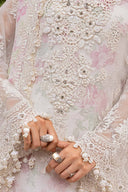 3 Piece Unstitched Embroidered Chiffon Suit | MPC-25-101