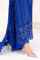 3 Piece Unstitched Embroidered Chiffon Suit | MPC-25-103