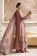 3 Piece Unstitched Embroidered Chiffon Suit | MPC-25-105