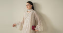 3 Piece Embroidered Cotton Net Suit