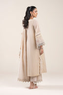 2 Pc Embroidered Tonal Neps Suit