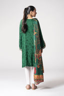 2 Pc Embroidered Self Textured Dobby Viscose Suit