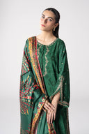2 Pc Embroidered Self Textured Dobby Viscose Suit
