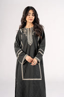 2 Pc Embroidered Viscose Suit