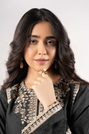 2 Pc Embroidered Viscose Suit