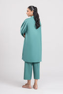 2 Pc Embroidered Dobby Viscose Suit