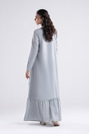 Embroidered Dobby Viscose Dress