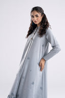 Embroidered Dobby Viscose Dress
