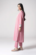 2 Pc Embroidered Two Tone Suit