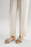 Embroidered Viscose Trouser