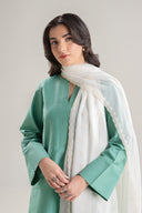 Embroidered Chiffon Dupatta