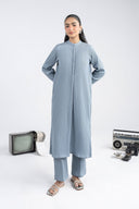 2 Pc Dyed Seersucker Suit