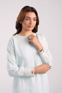 Embroidered Textured Tunic