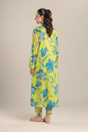 2 Pc Printed Brochia Suit