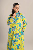 2 Pc Printed Brochia Suit