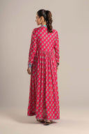 Printed Arabic Lawn Dress