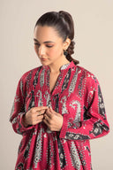 Printed Slub Lawn Shirt