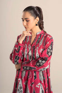 Printed Slub Lawn Shirt