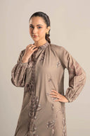Printed Self Pinstripe Tunic