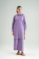 2 Pc Dyed Seersucker Suit