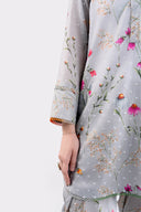 2 Pc Printed Brochia Suit