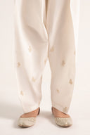 Embroidered Cambric Shalwar
