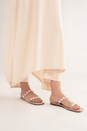 2 Pc Dyed Arabic Lawn Suit