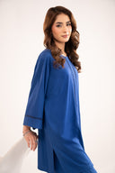 2 Pc Dyed Arabic Lawn Suit