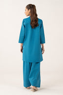 2 Pc Dyed Dobby Cotton Suit