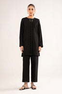 2 Pc Dyed Pinstripe Cotton Suit