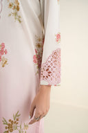 2 Pc Embroidered Dobby Suit