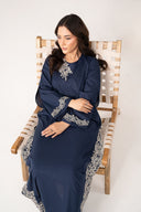 2 Pc Embroidered Dobby Cotton Suit