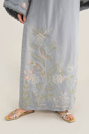 2 Pc Embroidered Dobby Cotton Suit