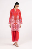 2 Pc Printed Arabic Lawn Suit