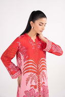 2 Pc Printed Arabic Lawn Suit