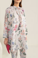 2 Pc Printed Dobby Suit