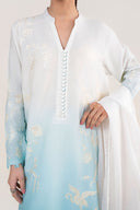 3 Pc Embroidered Arabic Lawn Suit