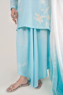 3 Pc Embroidered Arabic Lawn Suit
