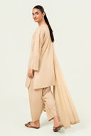 2 Pc Embroidered Arabic Lawn Suit