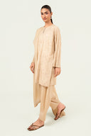 2 Pc Embroidered Arabic Lawn Suit